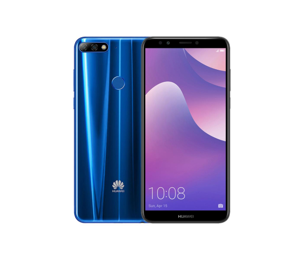 Huawei Y7 Prime 2018 Niebieski - 422031 - zdjęcie